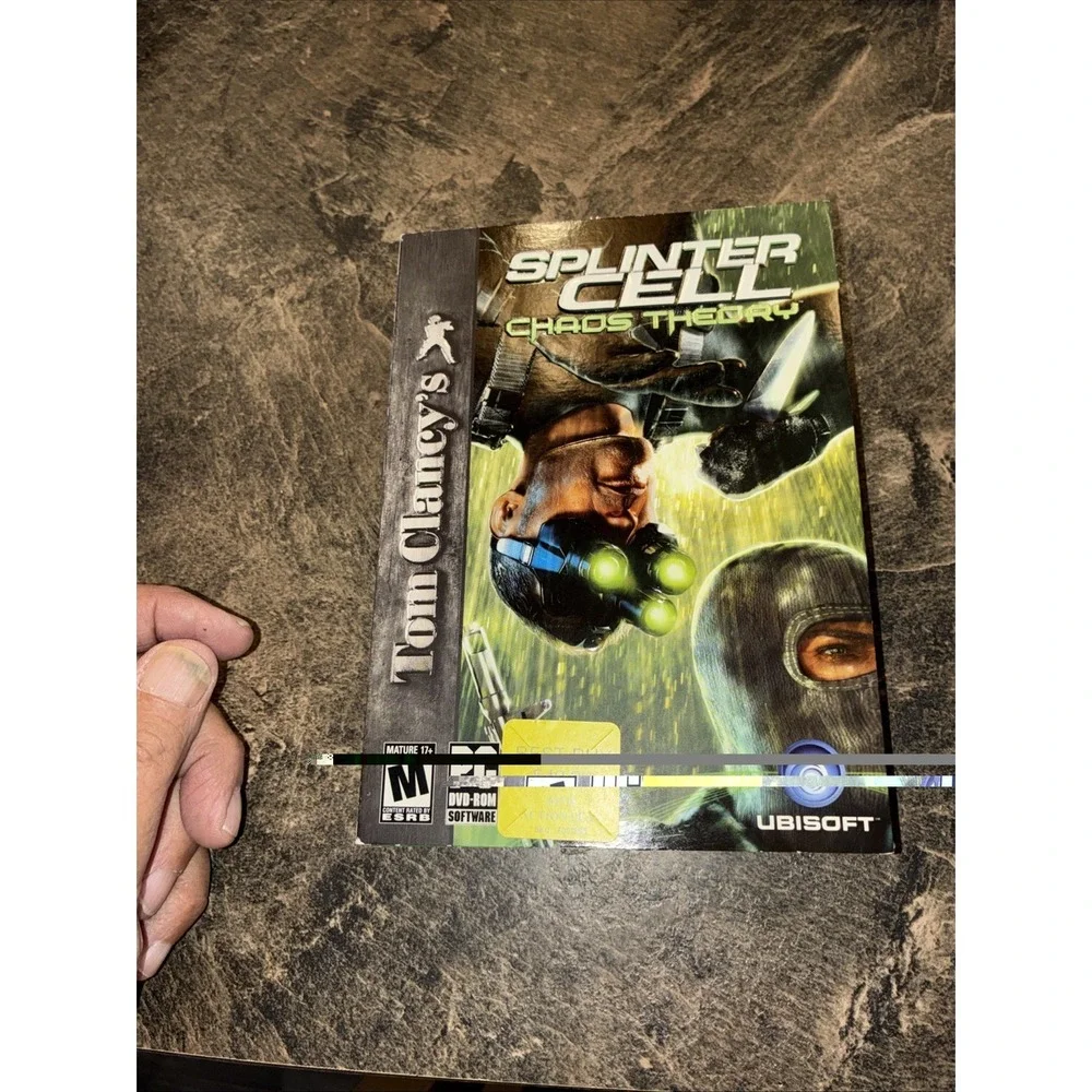 Tom Clancy's Splinter Cell: Chaos Theory PC DVD-ROM mint